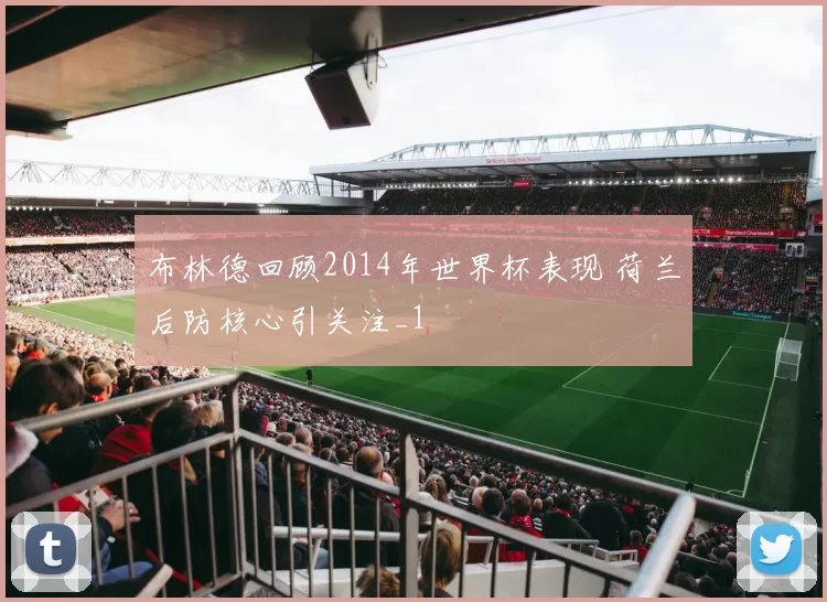 布林德回顾2014年世界杯表现 荷兰后防核心引关注_1