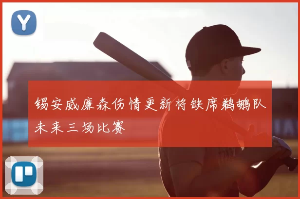锡安威廉森伤情更新将缺席鹈鹕队未来三场比赛